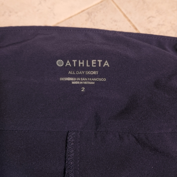 Athleta All Day Skort, Navy, 2 - Picture 12 of 14